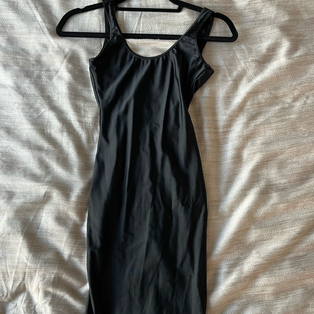 American apparel spandex dress with low back